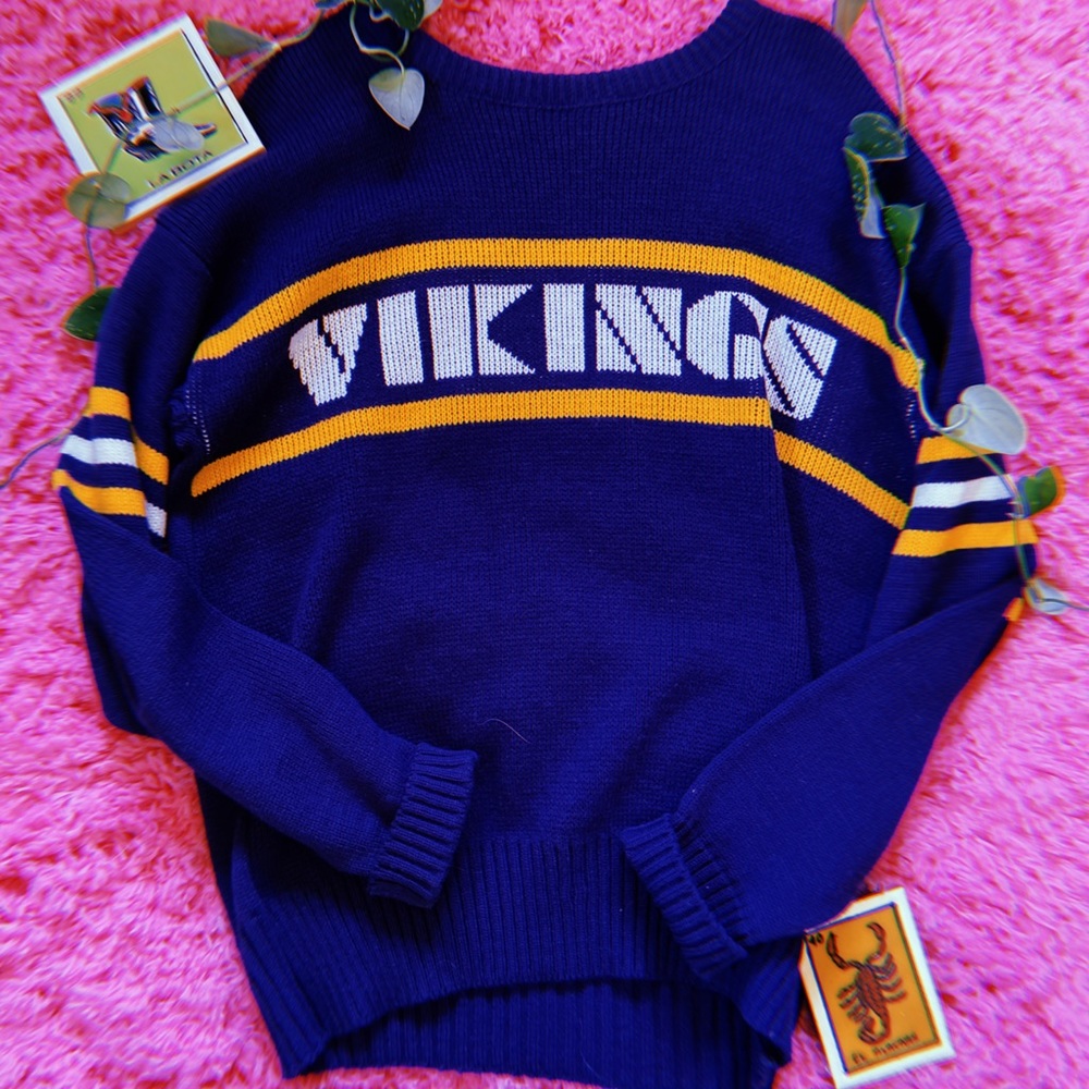 Vintage NFL Vikings sweater